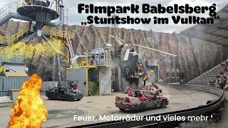 Filmpark Babelsberg „Stuntshow im Vulkan“  Juli 2023 [upl. by Martino881]