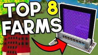 Best Minecraft Farms of 2024 Minecraft Bedrock 121 [upl. by Iram]