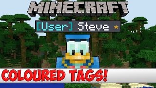 Minecraft Plugin Tutorial  Coloured Tags [upl. by Desirea]