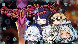 Feast of Pursuit  Full Event  51  Genshin Impact [upl. by Ardnohs]