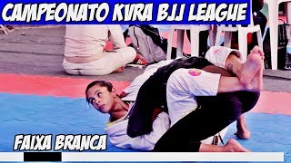 Jiu Jitsu  Campeonato Kvra BJJ League  Feminino  Faixa Branca [upl. by Yahsel919]