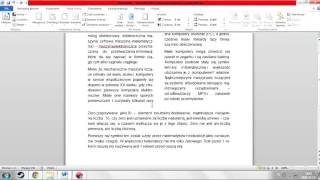 Jak zrobić podział kolumny w Microsoft Word [upl. by Naillimxam]