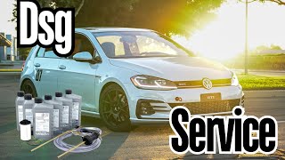 2020 MK7 GTI DSG Service Shifts a ton better [upl. by Herwick]