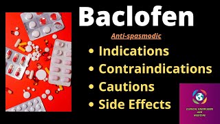 BaclofenLioresalOzobax 5mg 10mg AntiSpasmodic  Uses Contraindication Side Effects [upl. by Deeann]