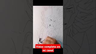 MANIGOLDO DE CÁNCER sombras manigoldo cancer saintseiya caballerosdelzodiaco dibujo anime art [upl. by Necyla711]