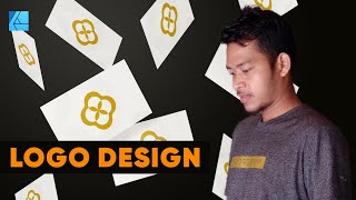 logogram design tutorial simple amp minimalist  affinity designer tutorial [upl. by Zalea]