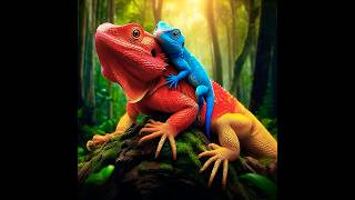 4K Lizards running from hunters animals naturephotography wildlife viralvideo fypシ゚viral [upl. by Lyrahs]