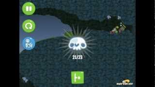 Bad Piggies Hidden Skull Level 45 Walkthrough [upl. by Nosnehpets]