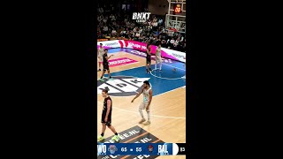 Oshean Brathwaite with 17 Points vs Landstede Hammers [upl. by Yrkcaz30]