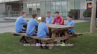 Interview with Leo Messi in La Masia [upl. by Nguyen]