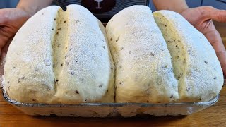 I saw this recipe in an Italian restaurantThe best bread I ateEasy bread recipe 🤌 [upl. by Dougie]