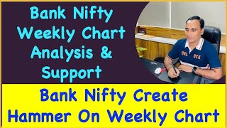 Bank Nifty Weekly Chart Analysis amp Support  Bank Nifty Create Hammer On Weekly Chart [upl. by Wadlinger]