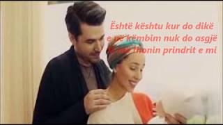 ALBAN SKENDERAJ ft MIRIAM CANI DHURATA  lyrics [upl. by Kubis]