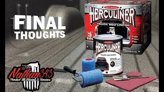 herculiner bed liner Final Review [upl. by Nylsoj200]