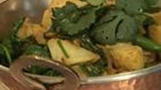 How To Make Saag Aloo [upl. by Ydnar]