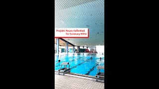 Neues Schwimmbad in Duisburg Mitte [upl. by Adlen639]