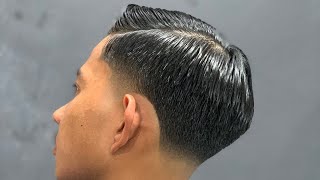 TAPER FADE TUTORIAL  step by step 💈asmr [upl. by Oakleil966]