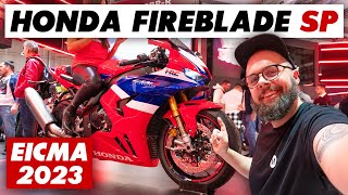 New 2024 Honda CBR1000RRR Fireblade SP Unveiled EICMA 2023 [upl. by Martica]