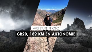 GR20  189 Km de randonnée silencieuse  Traversée de la Corse en autonomie complète [upl. by Joleen]