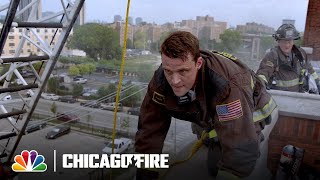 Severide Rescues Kidd and Gallo  Chicago Fire [upl. by Enelaehs345]