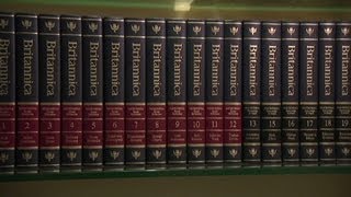 Britannica stops presses and goes digital [upl. by Tybie596]