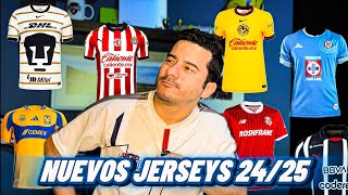 JERSEYS LIGA MX 202425  ¿CUÁL ES EL MEJOR [upl. by Houston804]