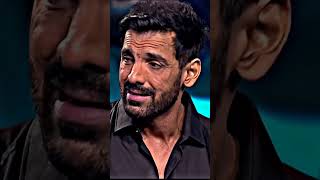 John Abraham Emotional Clip in KBC😢😢  Emotional Clip  John Abraham rahim Status johnabraham kbc [upl. by Ellenej]