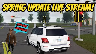 Greenville Wisc Roblox l HUGE UPDATE Live Stream Interactive Roleplay [upl. by Cirred350]