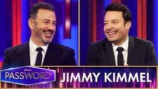 Jimmy Kimmel and Jimmy Fallon Play a Round of Password after Dark [upl. by Annawit]