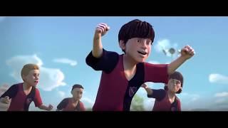 The Story of Lionel Messi  A Cartoon Movie About Messi [upl. by Yro]