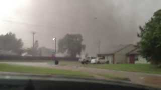 Closest HD video to the F5 tornado in Moore Oklahoma 52013 [upl. by Harak]