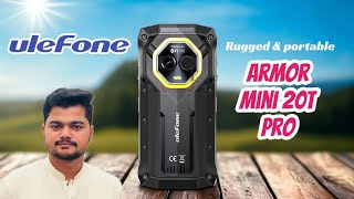 Worlds strongest mobile phone with big battery  Ulefone Armor 20t mini pro [upl. by Scevo]