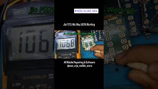 Jio F271i Mic Way  2024 working  shorts Video trending viralshorts reparing hardwor foryou [upl. by Izogn]