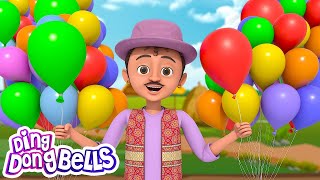 गुब्बारे वाला  Gubbare Wala  Hindi Baby Poem  Rhymes for Kids and Toddlers  Hindi Balgeet [upl. by Alroi]