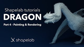 3D sculpt a dragon in VR  Part 4  Painting and Rendering [upl. by Haletky]