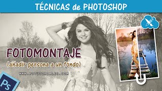 Como hacer un fotomontaje  Photoshop Tutorial Español [upl. by Ynej308]