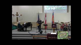 Owen Sound Salvation Army sings quotIn The Gardenquot [upl. by Bailie]