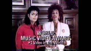 Whitney Houston presents award to Michael Jackson in 1989 [upl. by Elyrrad]