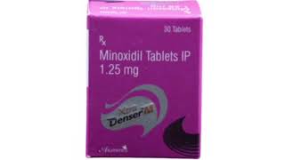 Xtra Denser M Tablets Minoxidil Tablets IP 125 mg [upl. by Claybourne180]