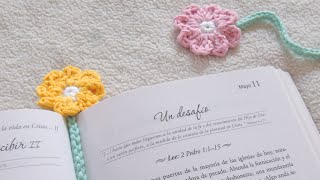 😍 COMO TEJER marca libros en crochet precioso diseño hecho a mano  ganchillo [upl. by Droc161]