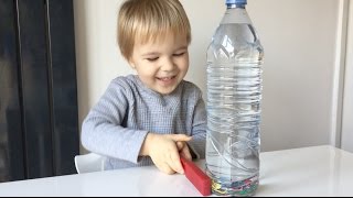 Educational Activity For Toddlers And Preschoolers Magnet Discovery Bottle [upl. by Neu434]