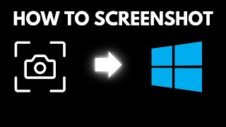 How To Take A Screenshot On Windows [upl. by Joline120]