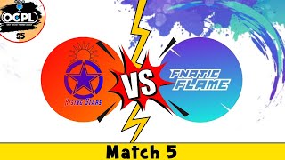 🔴 Live OCPL S5 Match 5 RS vs FF  Only Cricket Group [upl. by Nylessej]