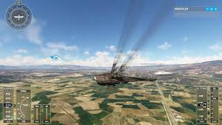 Microsoft Flight Simulator  DenizliTürkiye 2081 1080p60fps [upl. by Zug]