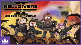 Twitch Livestream  Helldivers 2 wChibidoki Nagzz21 amp Axialmatt PC [upl. by Acined835]