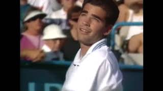 Agassi vs Sampras ATP 1995 Indian Wells Final [upl. by Kelly]