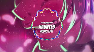 Haunted  Laura Les Audio edit [upl. by Nalda]