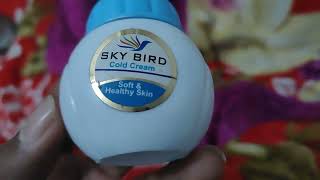 Sky Bird Cold Cream Review  Soft and Healthy Skin [upl. by Hattie]