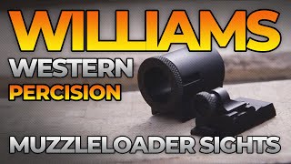 Best Muzzleloader Open Sight Option  Williams™ Western Precision Sight  MuzzleLoaderscom [upl. by Tarrsus]