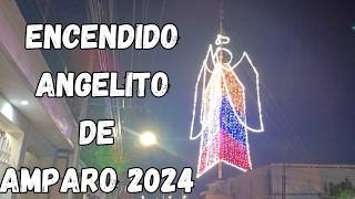 ENCENDIDO DEL ANGELITO DE AMPARO 2024 MARACAIBO CON NEGUITO BORJAS Y GRAN CARIBE [upl. by Ludlow]